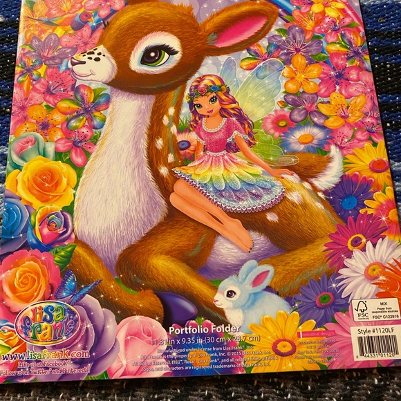 Lisa Frank Folder - Picture 2 of 5